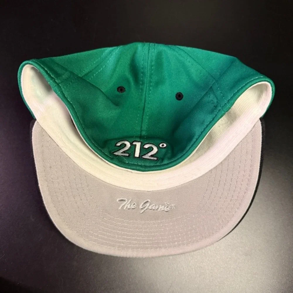 The Game Portland State Vikings 212‎ Green White Black Poly Hat Mens Medium